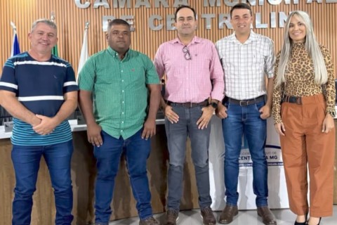 Câmara Municipal de Centralina elege nova Mesa Diretora para o ano de 2026.
